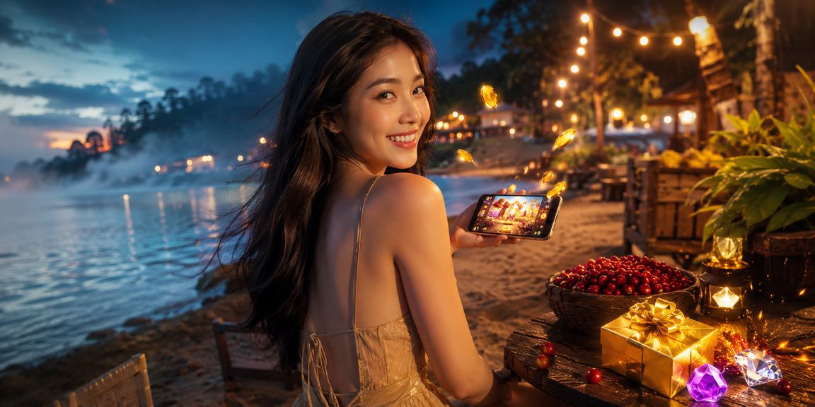 Khung cảnh người tham gia các trò chơi casino trên điện thoại tại Đà Lạt